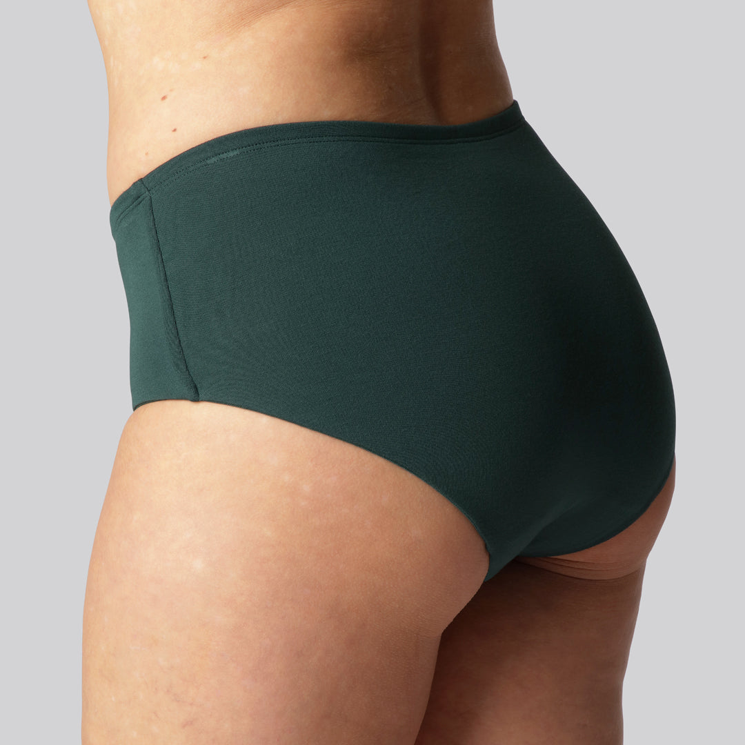 Bambuni bamboe incontinentiebroekjes in groen voor vrouwen