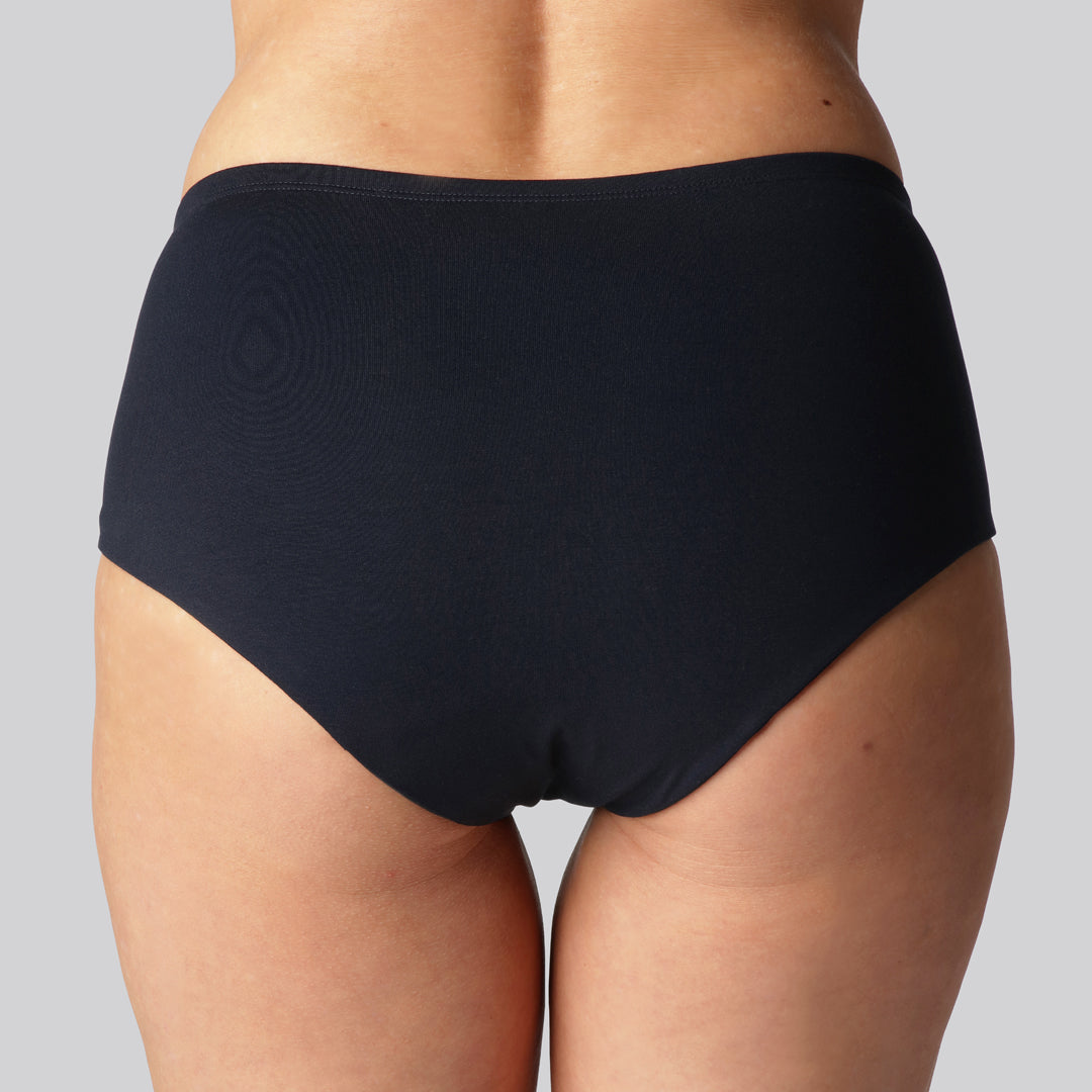 Bambuni bamboe incontinentieonderbroekjes voor dames in marineblauw