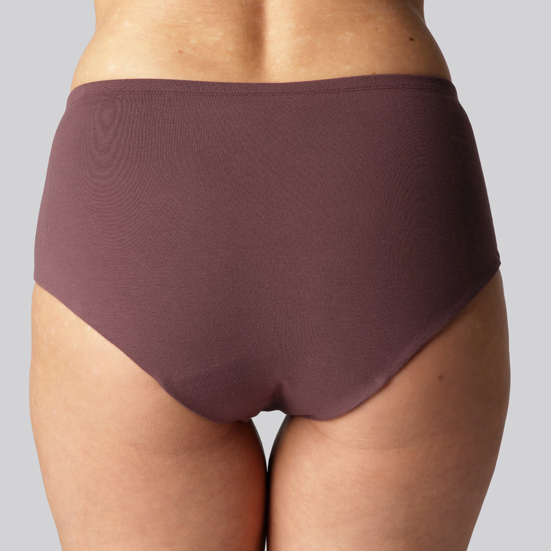 Bambuni bamboe incontinentiebroekjes in bordeauxrood voor vrouwen