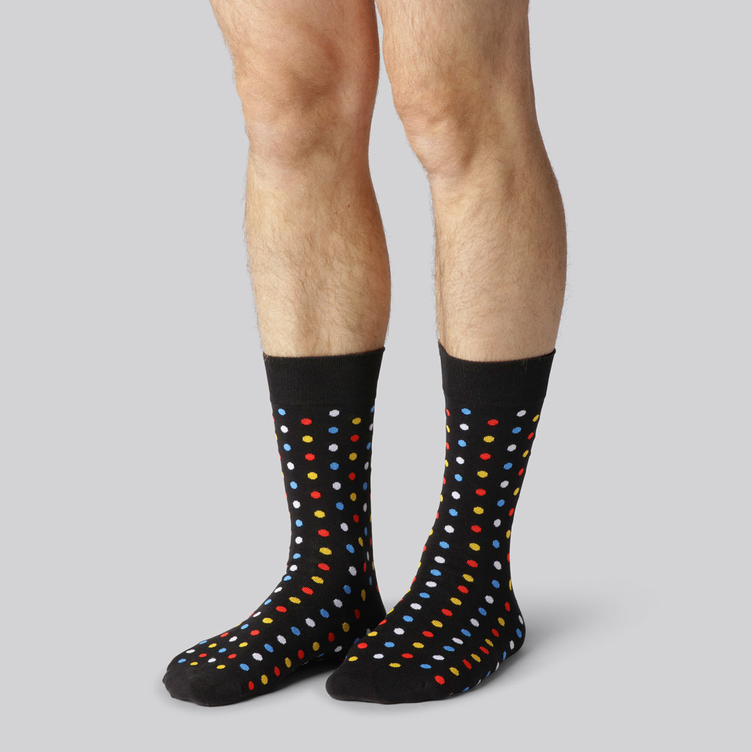 Bambuni 7-pack gekleurde sokken voor heren