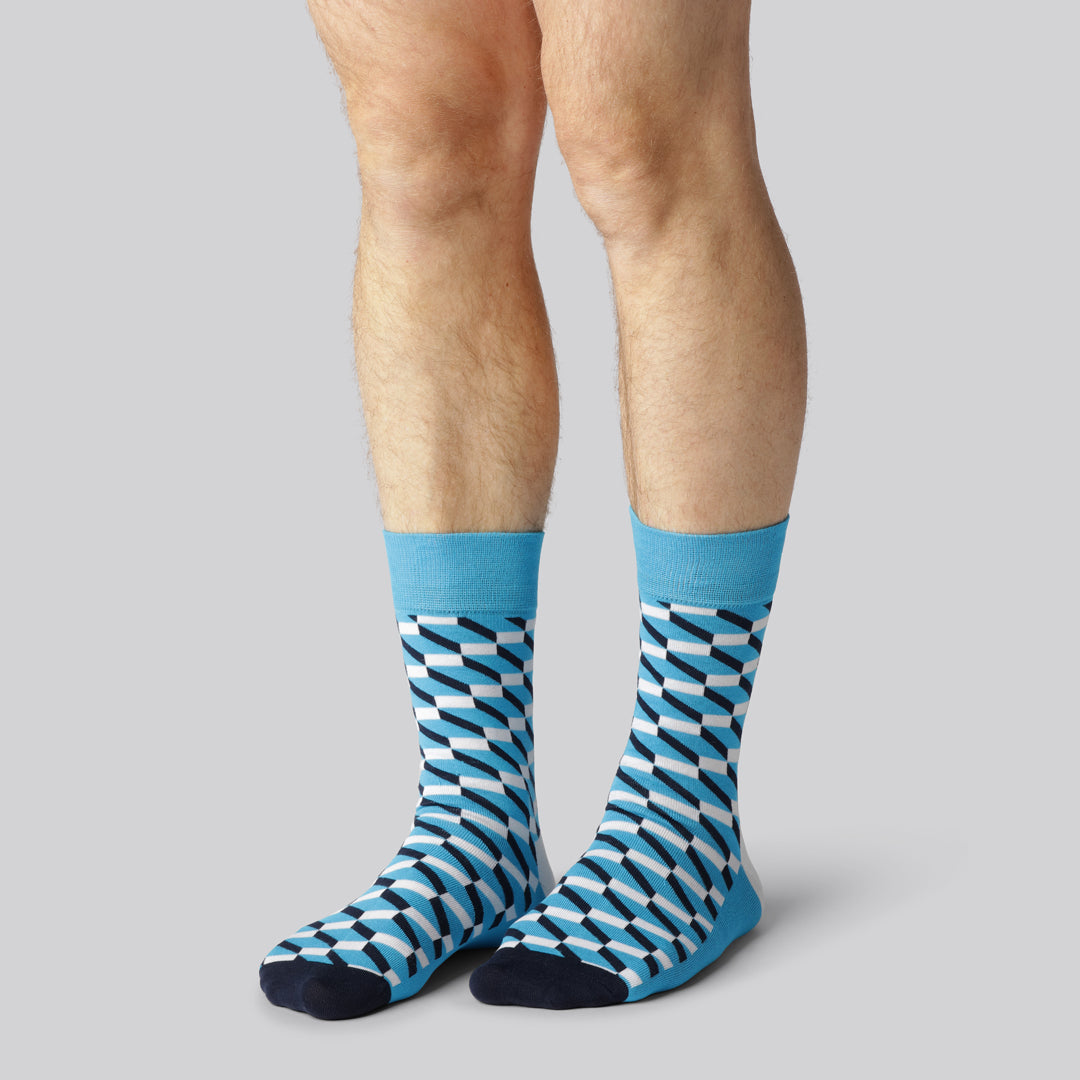 Bambuni 7-pack gekleurde sokken voor heren