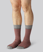 Bambuni 7-pack gestreepte sokken voor heren