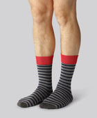 Bambuni 7-pack gestreepte sokken voor heren
