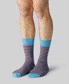 Bambuni 7-pack gestreepte sokken voor heren