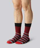 Bambuni 7-pack gestreepte sokken voor heren