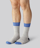 Bambuni 7-pack gestreepte sokken voor heren