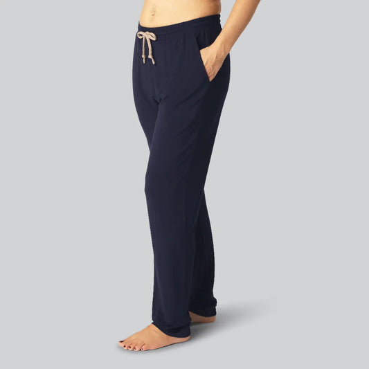 Dames joggingbroek in marineblauw