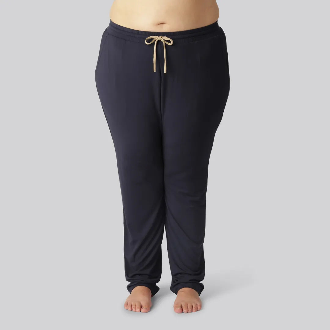 Dames joggingbroek in marineblauw