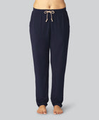 Dames joggingbroek in marineblauw
