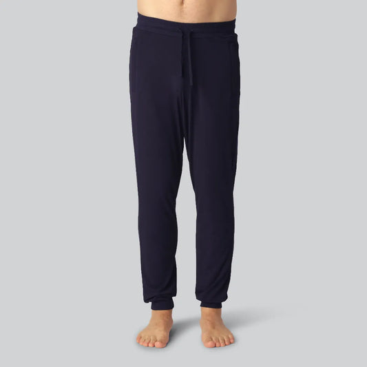 Marineblauwe joggingbroek voor heren