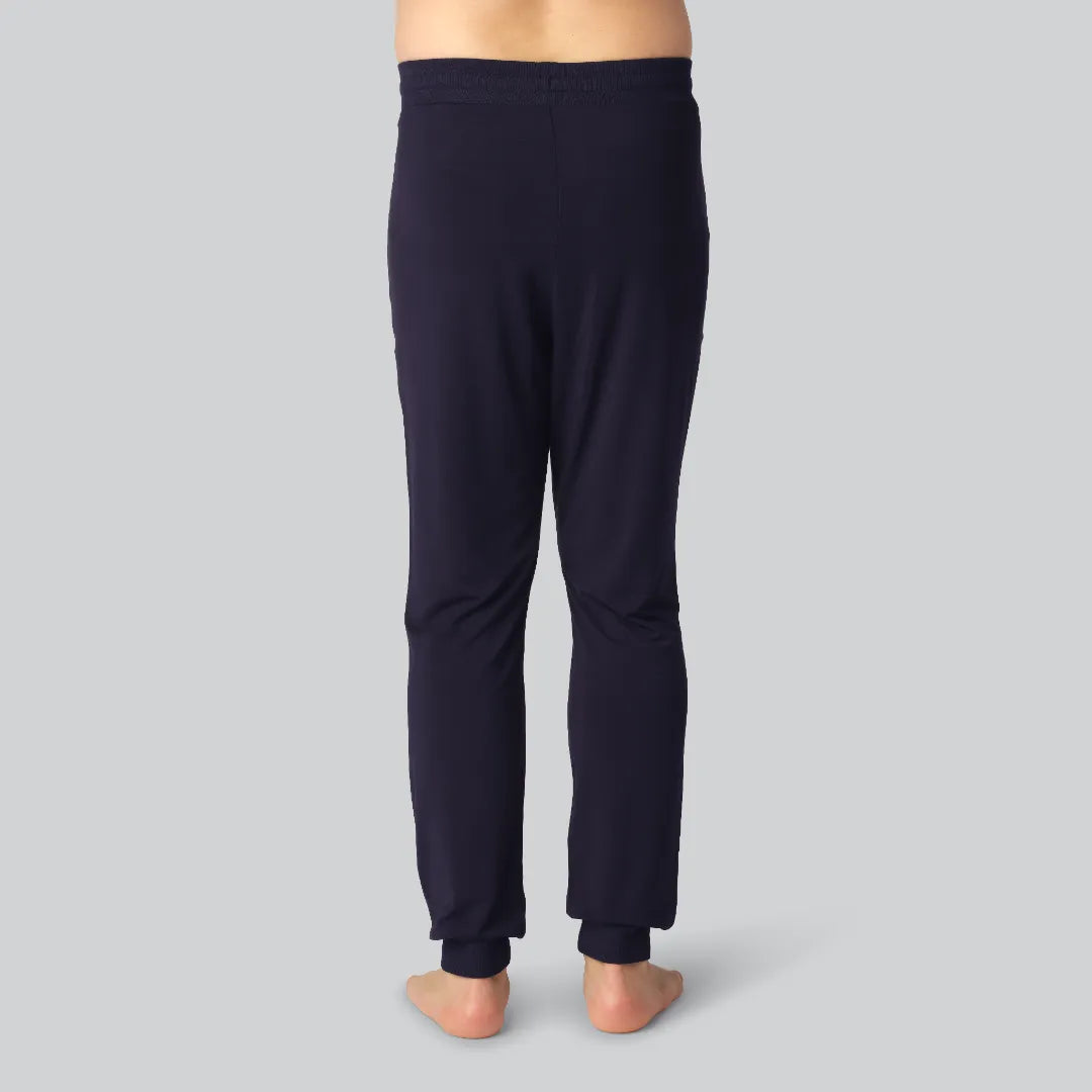 Marineblauwe joggingbroek voor heren