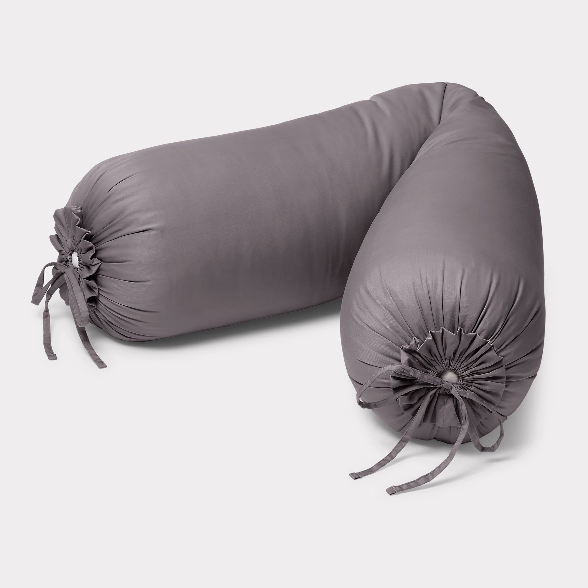 Bambuni bamboe zwangerschapskussen antracietgrijs