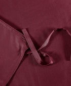 Bamboe beddengoed in bordeauxrood van Bambuni