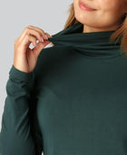 Bamboe coltrui in groen voor dames