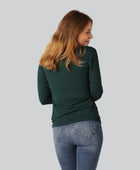 Bamboe coltrui in groen voor dames