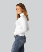 Witte bamboe coltrui voor dames