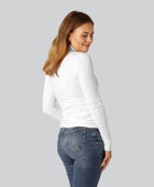 Witte bamboe coltrui voor dames