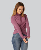 Bamboe coltrui in Dusty Rose voor dames