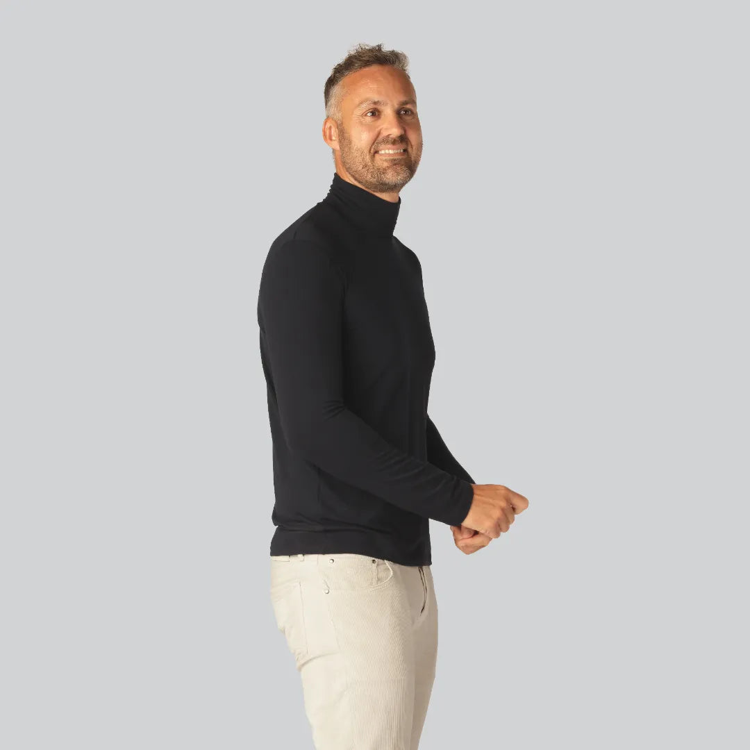 Bamboe coltrui in marineblauw voor heren