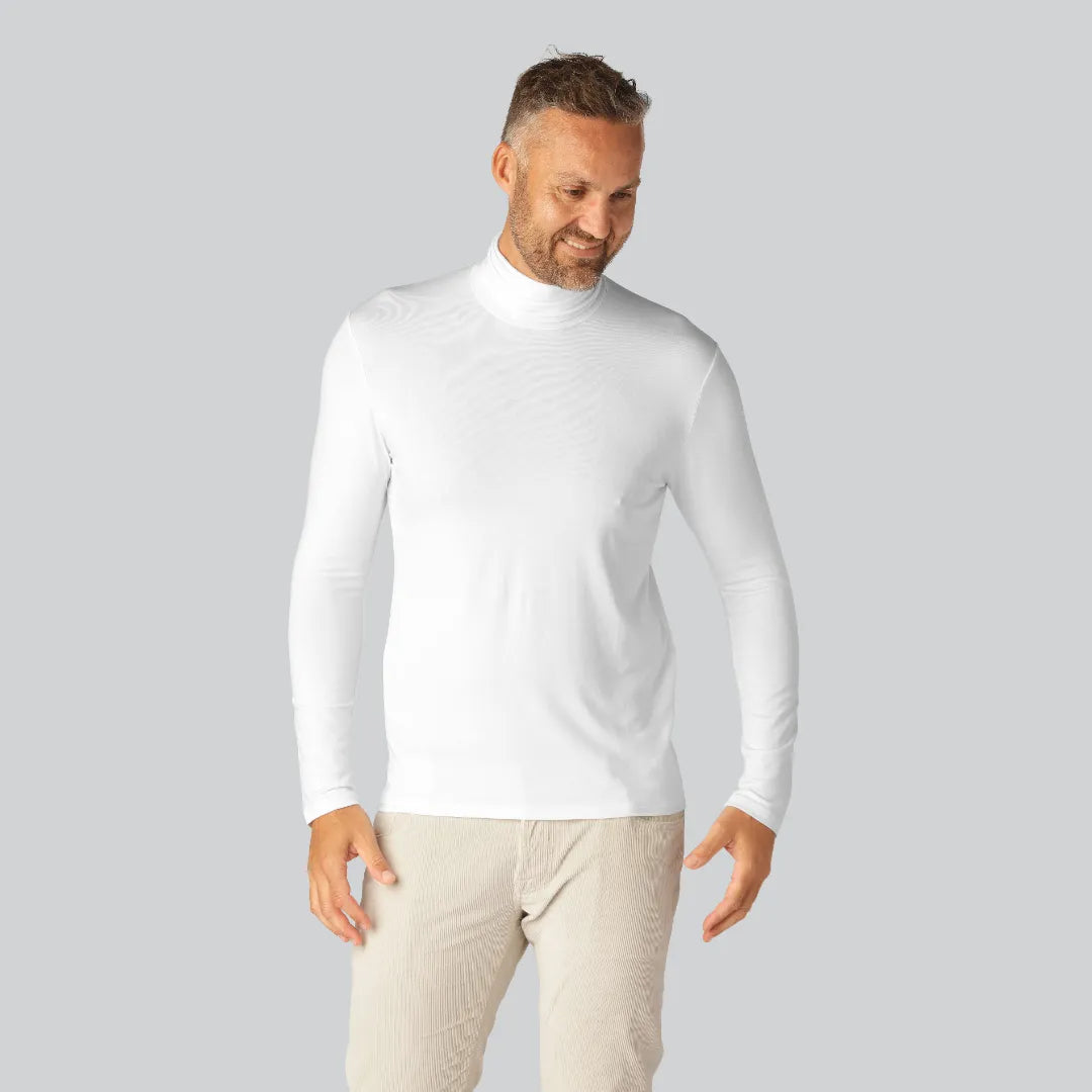 Witte bamboe coltrui voor heren