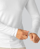 Witte bamboe coltrui voor heren