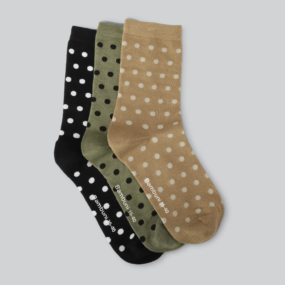 Bamboe sokken (3 stuks) voor dames