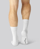 Bambus strømper i hvid til mænd 15-pak
