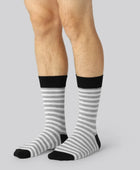 Bamboe sokken, 7 paar met patroon, voor mannen