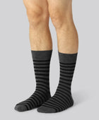 Bamboe sokken, 7 paar met patroon, voor mannen