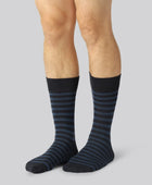 Bamboe sokken, 7 paar met patroon, voor mannen