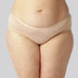 Bamboe slipje in beige