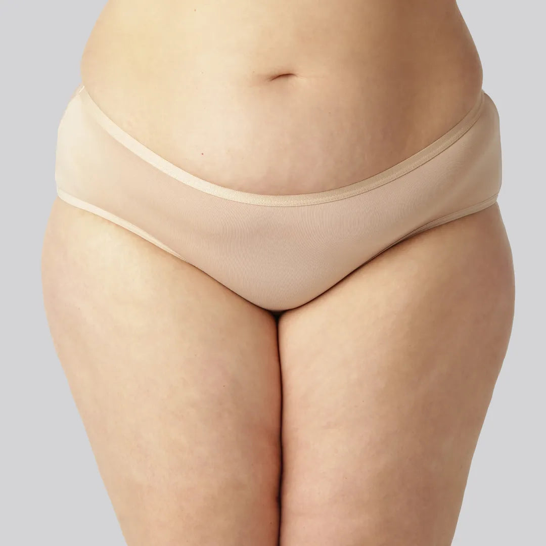 Bamboe slipje in beige