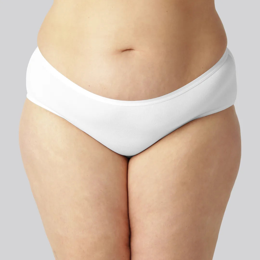 Bamboe slipje in wit