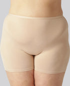 Bamboe hotpants in beige