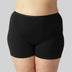 Bamboe hotpants in zwart