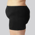 Bamboe hotpants in zwart
