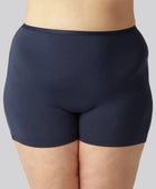 Bamboe hotpants in marineblauw