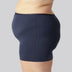 Bamboe hotpants in marineblauw