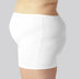 Bamboe hotpants in het wit