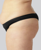 Bamboe string in zwart