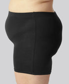 Zwarte bamboe shorts voor dames van Bambuni