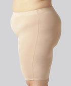Beige bamboe shorts voor dames van Bambuni