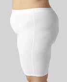 Witte bamboe shorts voor dames van Bambuni
