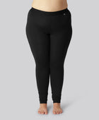 Bamboe legging in zwart voor dames