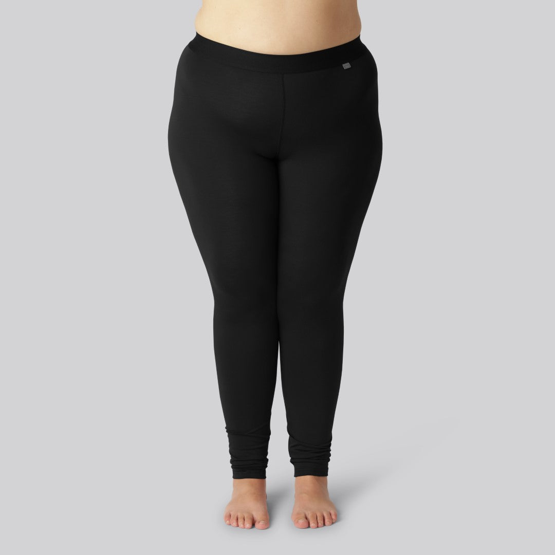 Bamboe legging in zwart voor dames