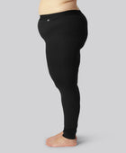 Bamboe legging in zwart voor dames