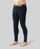 Lange bamboe onderbroek in marineblauw voor heren