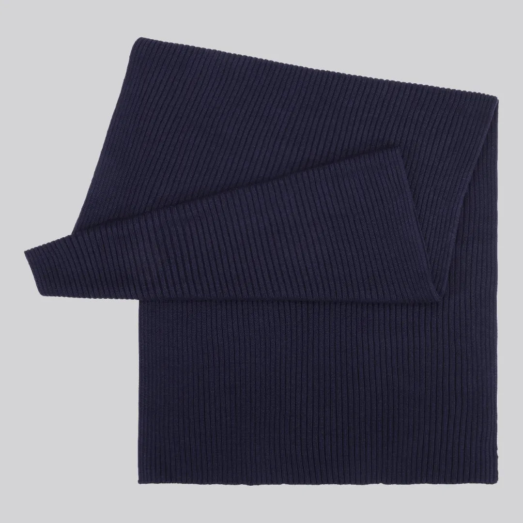 Bamboe sjaal in marineblauw