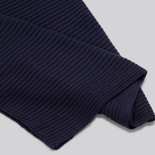 Bamboe sjaal in marineblauw