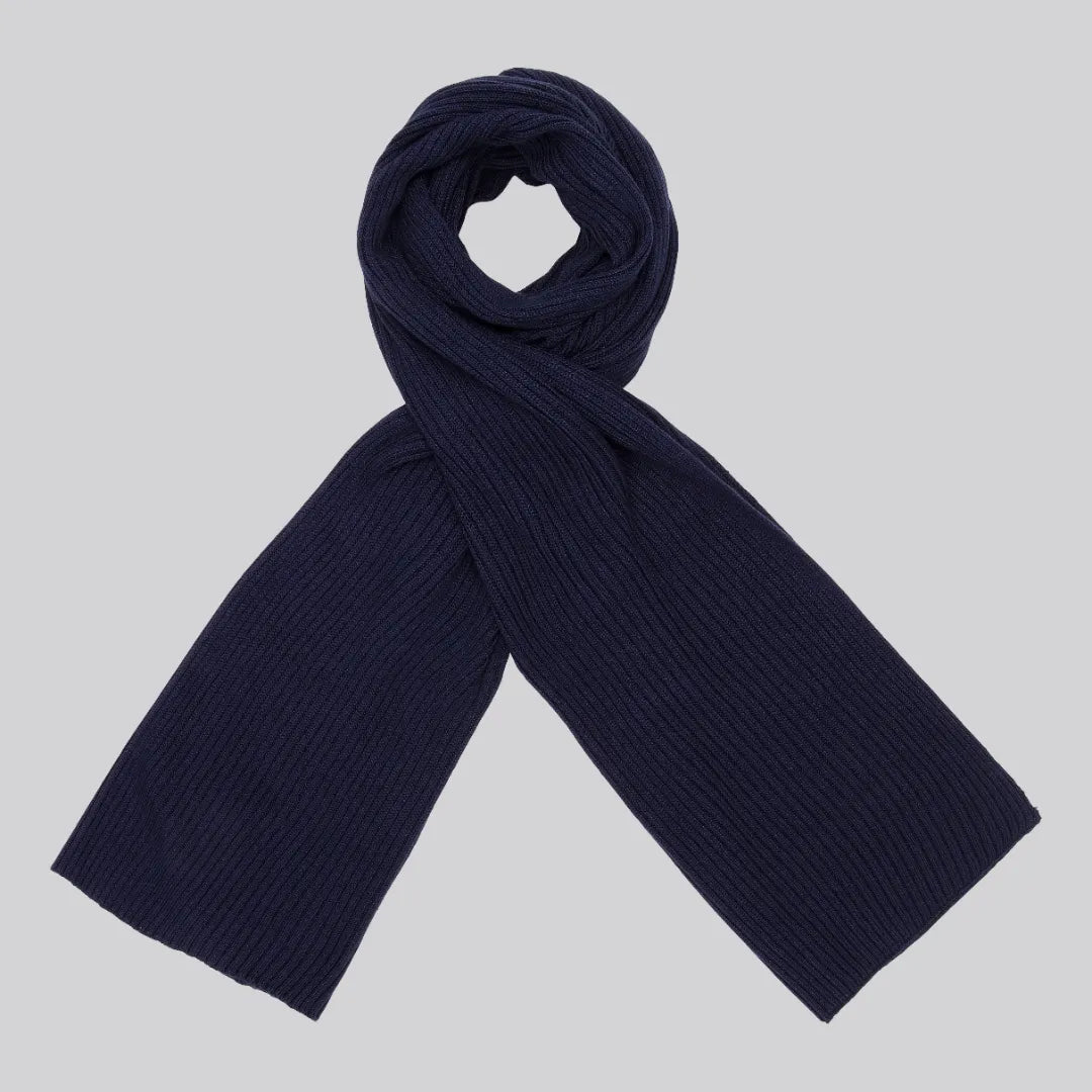 Bamboe sjaal in marineblauw